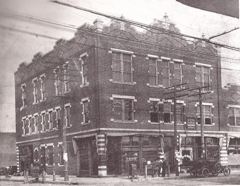 Vintage view from the west
