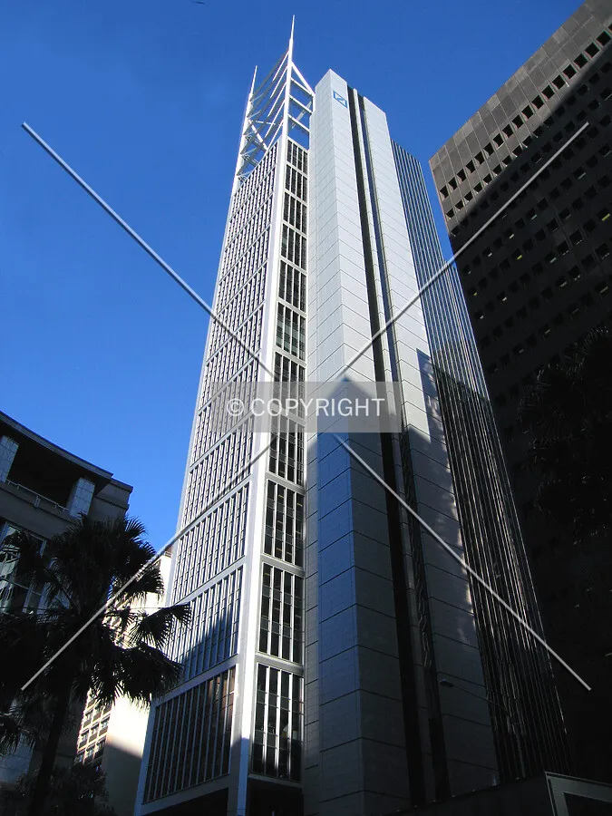 Looking up from Philip Street