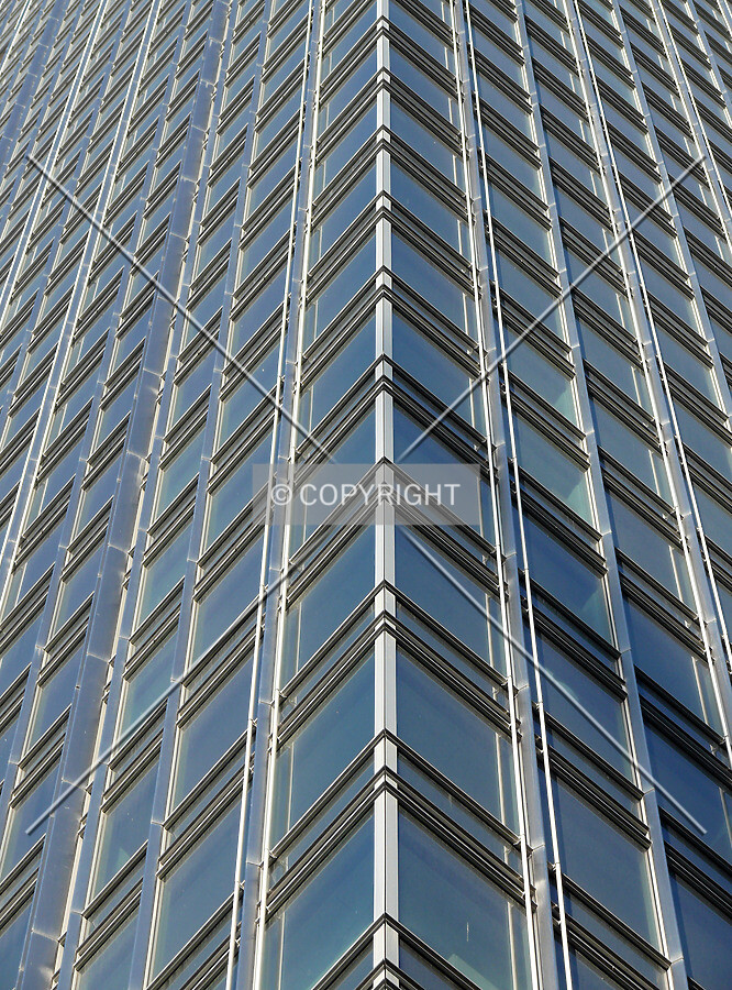 View looking up the southeast corner