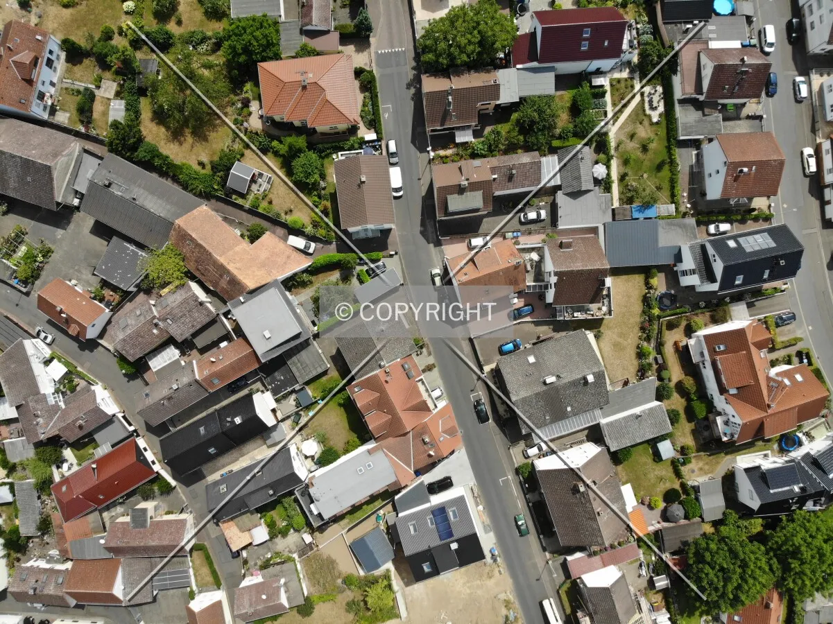 Houses from above