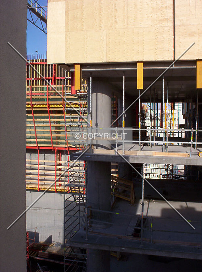 Southwest corner around 10th floor