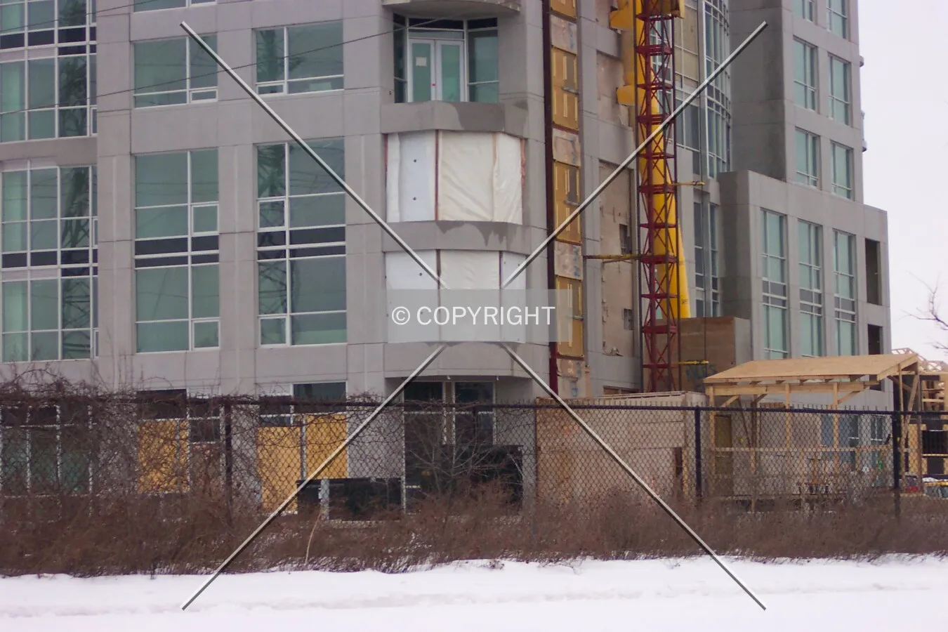 Base, as seen from Scott Street