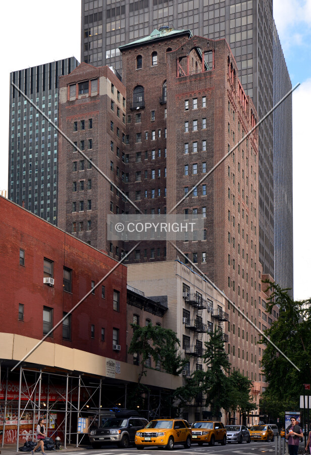 View from the west on 39th Street