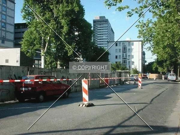 View over the site