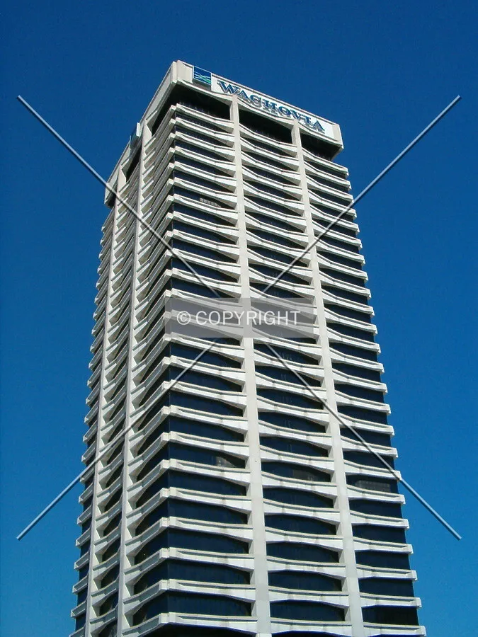 Looking up from Riverplace Boulevard