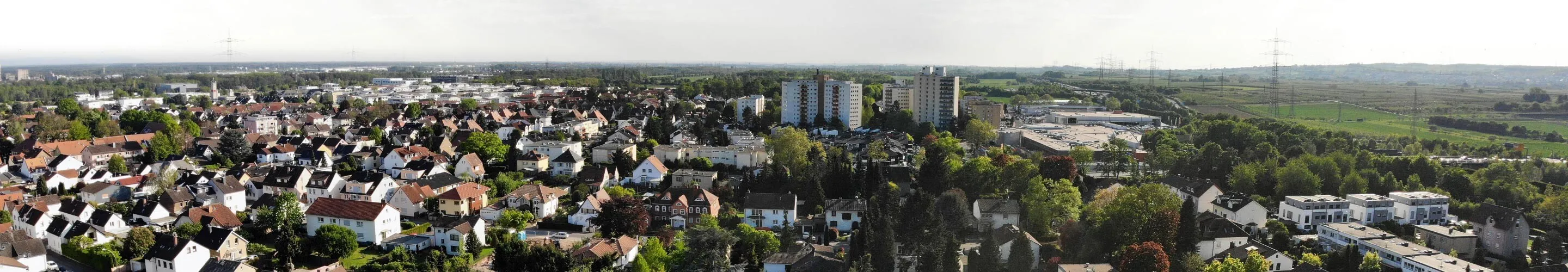 Panorama of Hattersheim am Main