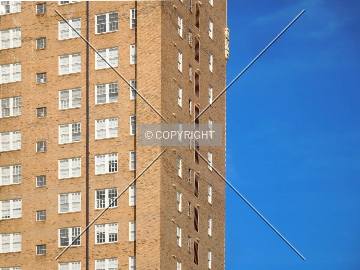 Southwest corner detail