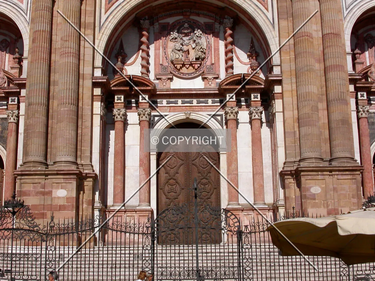 Western entrance