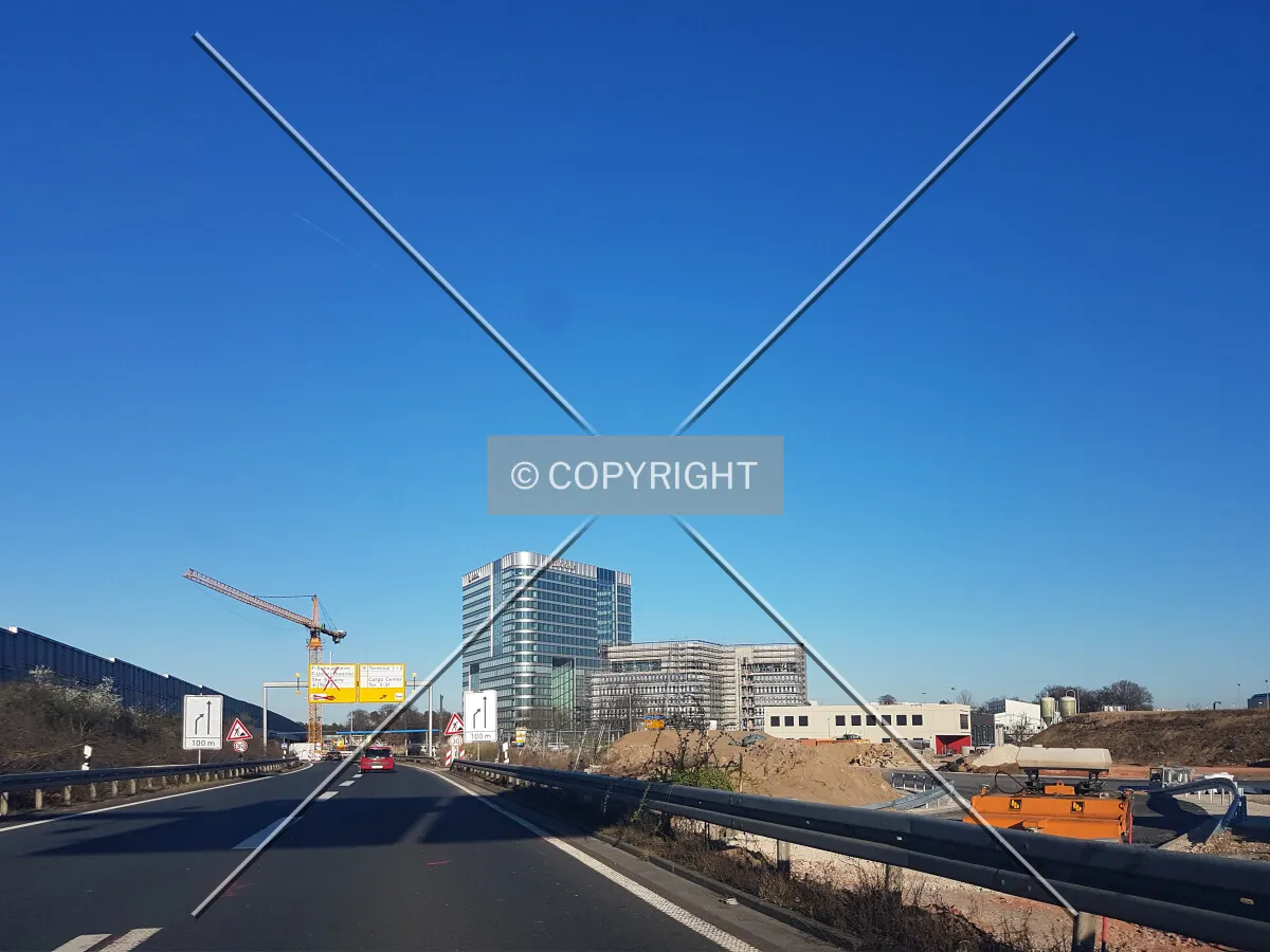 S-Bahn construction at Gateway Gardens