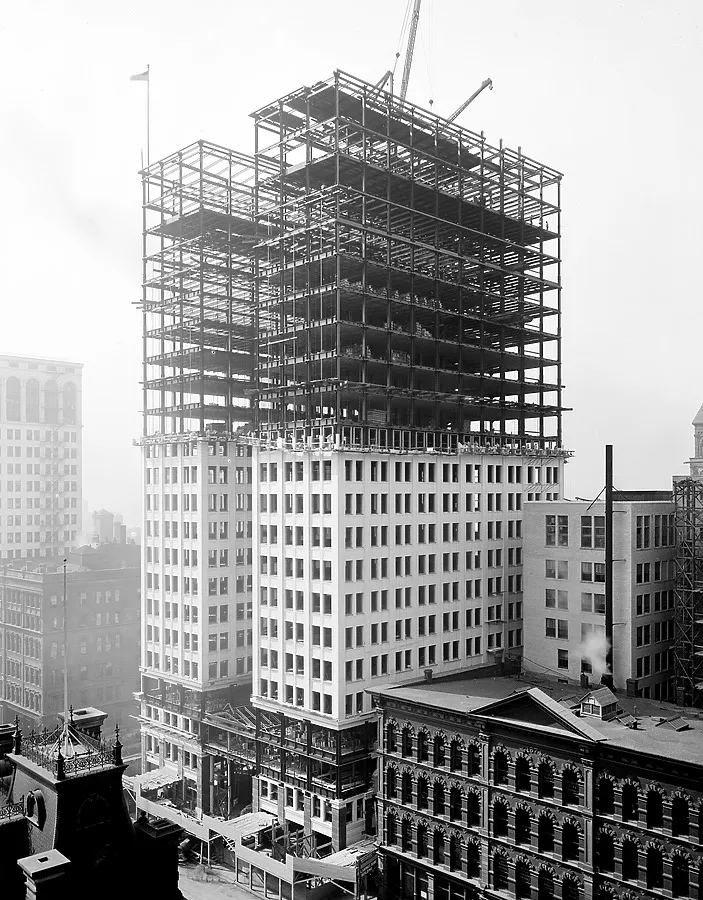View from the northeast