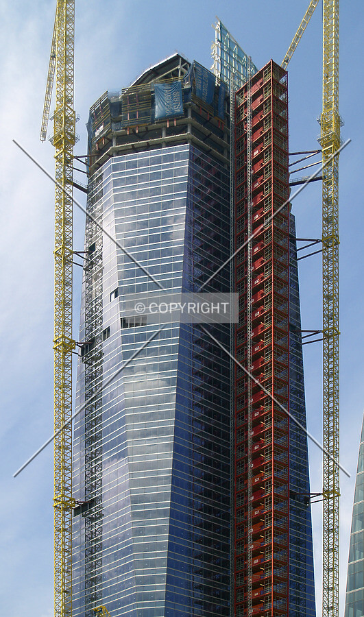 Top floors as seen from the northeast