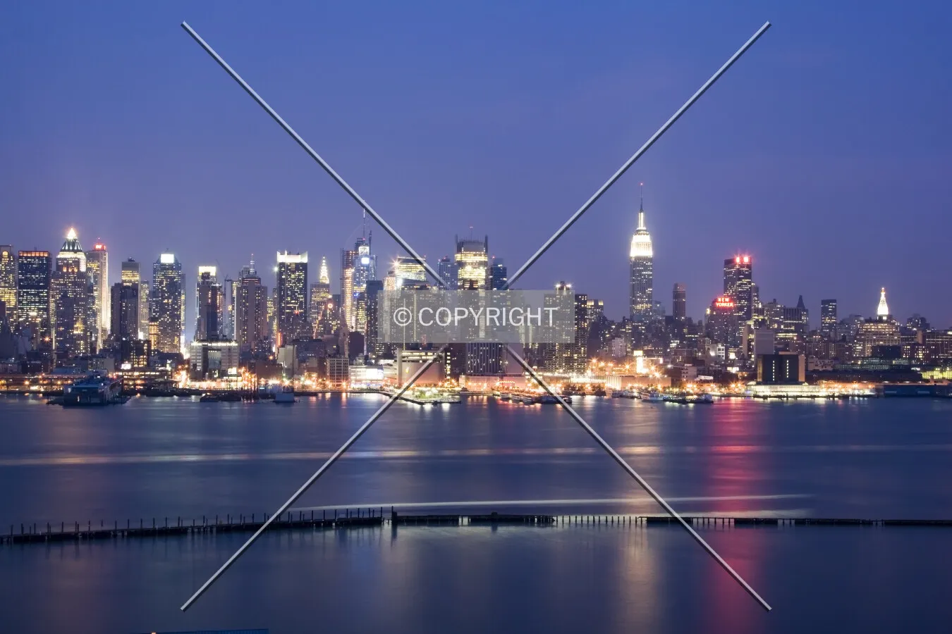 View from New Jersey