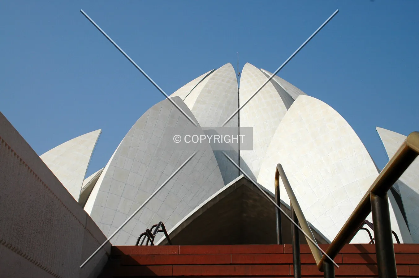 As seen from the entrance stairs