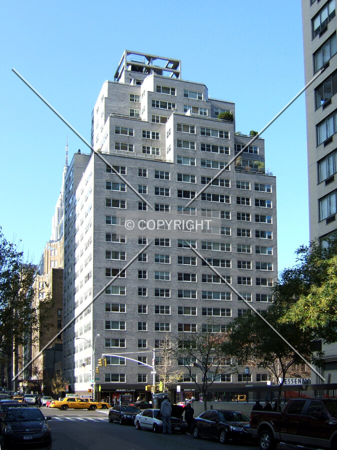 View from the southeast