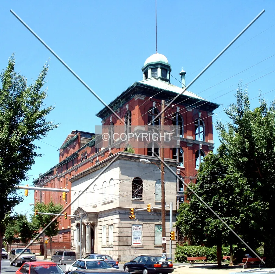 View from the south across Front Street