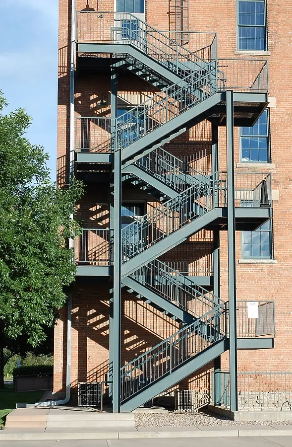 External fire escape