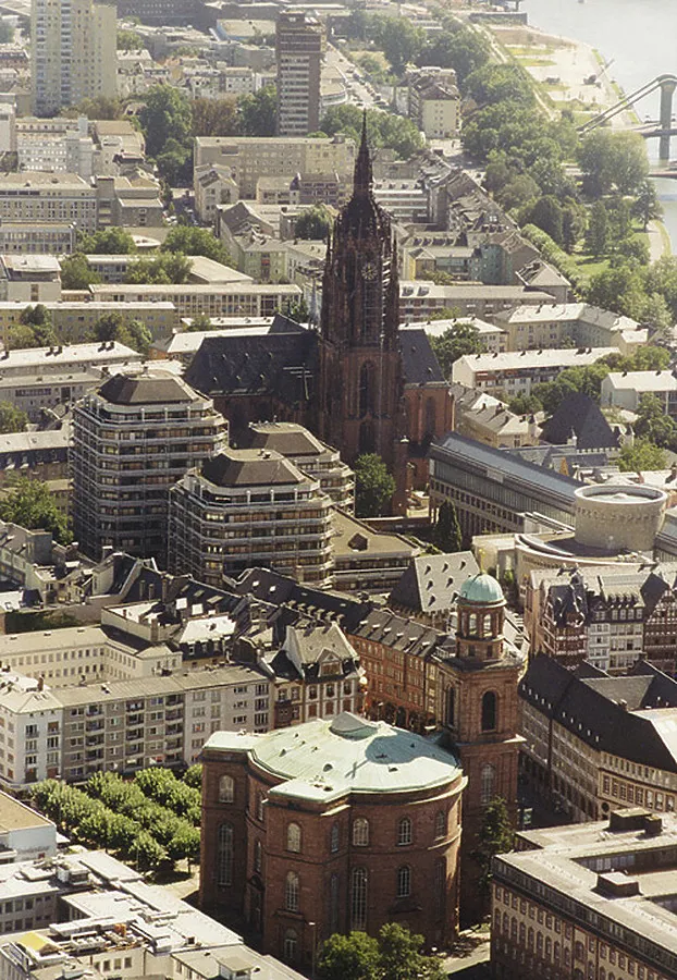 As seen from Commerzbank Tower