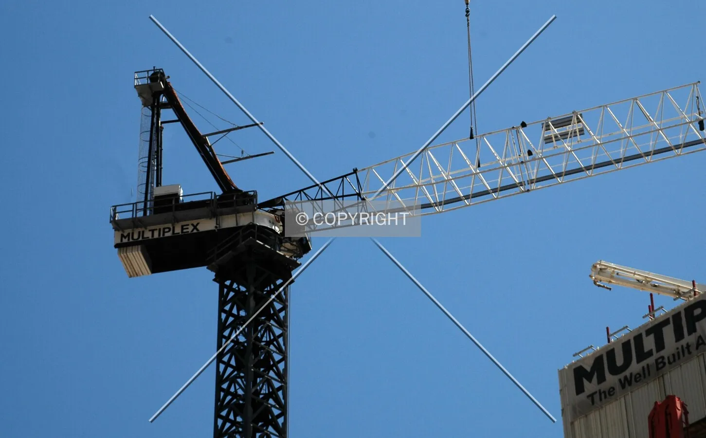 Assembly of the second crane