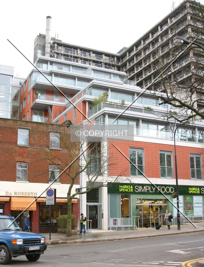 Frontage on Pond Street from South End Road