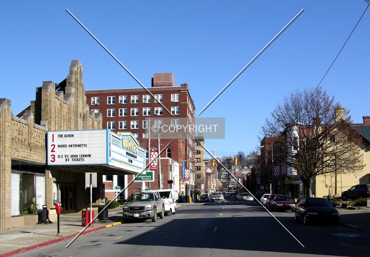High Street in downtown