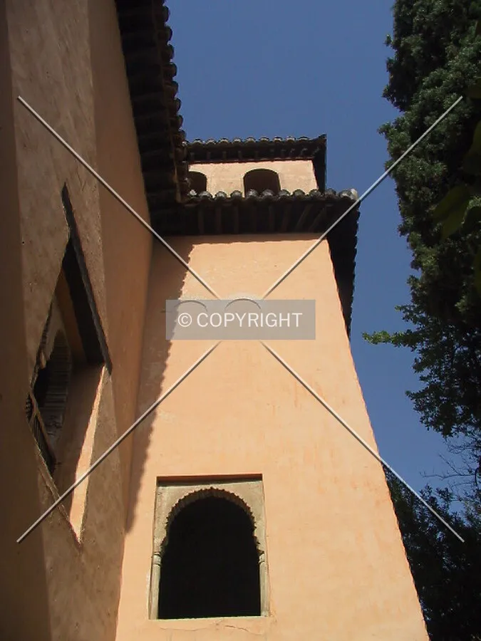 Looking up the tower