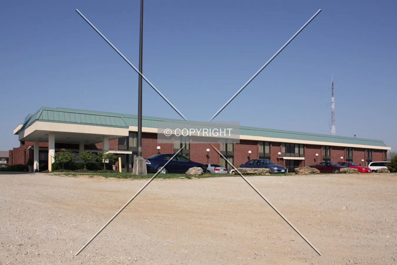 View from the southeast; April 9, 2010