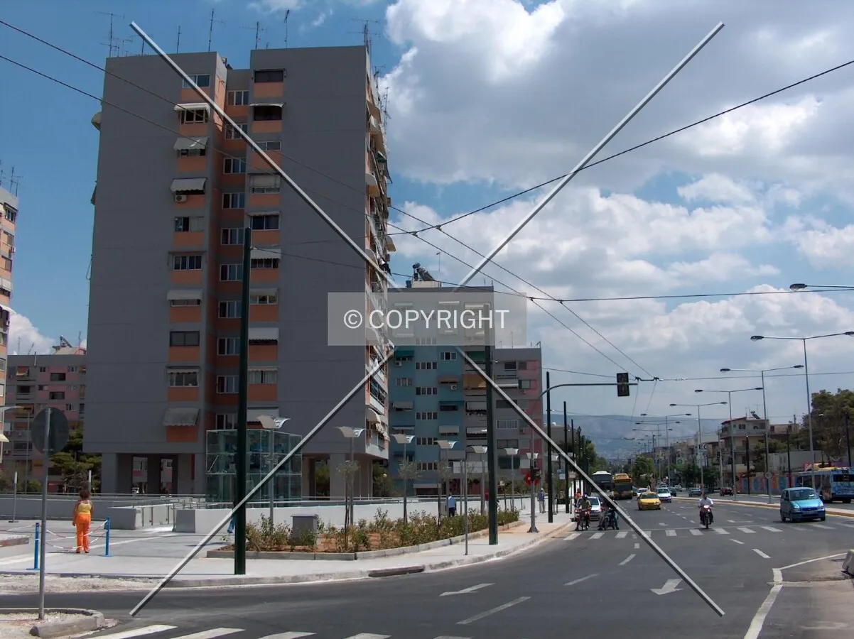 Partial view of the complex also depicting Ethnarchou Makariou Avenue