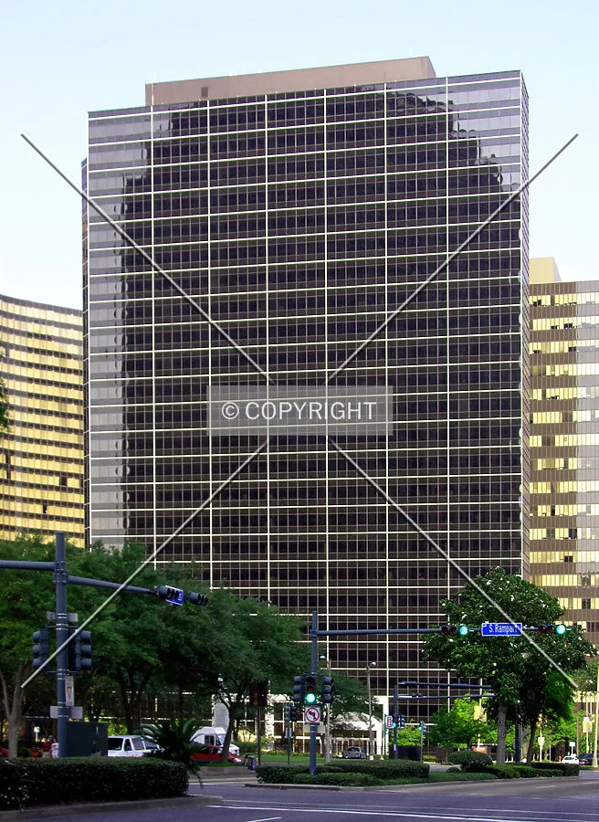 Looking west from Poydras Street