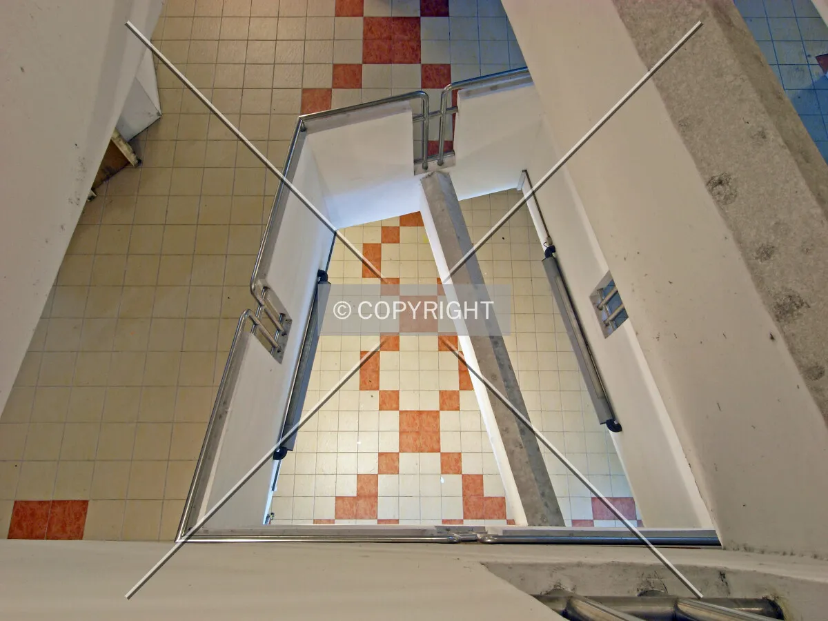View down from level 3