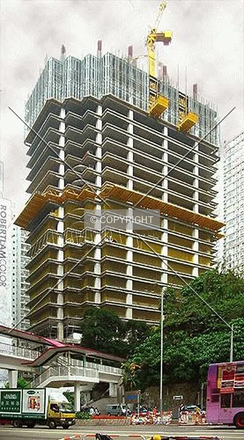 View from close to Hennessy Road