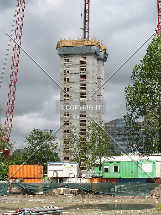 View of the core from the southeast