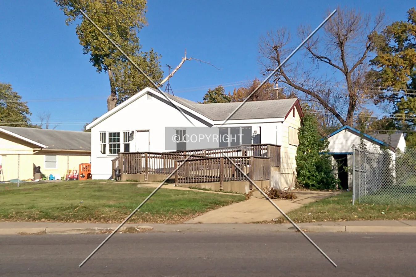 View from the southeast; October 20, 2014