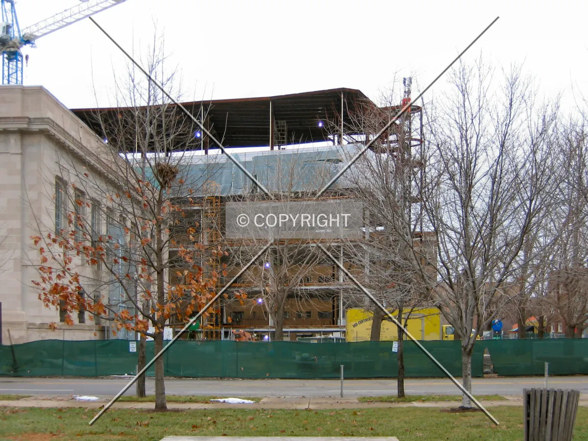 East end, from across St. Clair Street