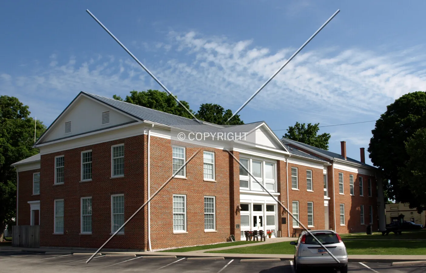 View from the south