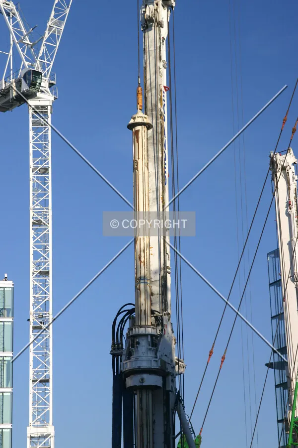 Pile drivers from Tooley Street