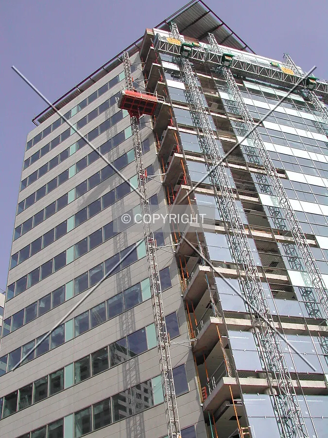 The two different facade systems