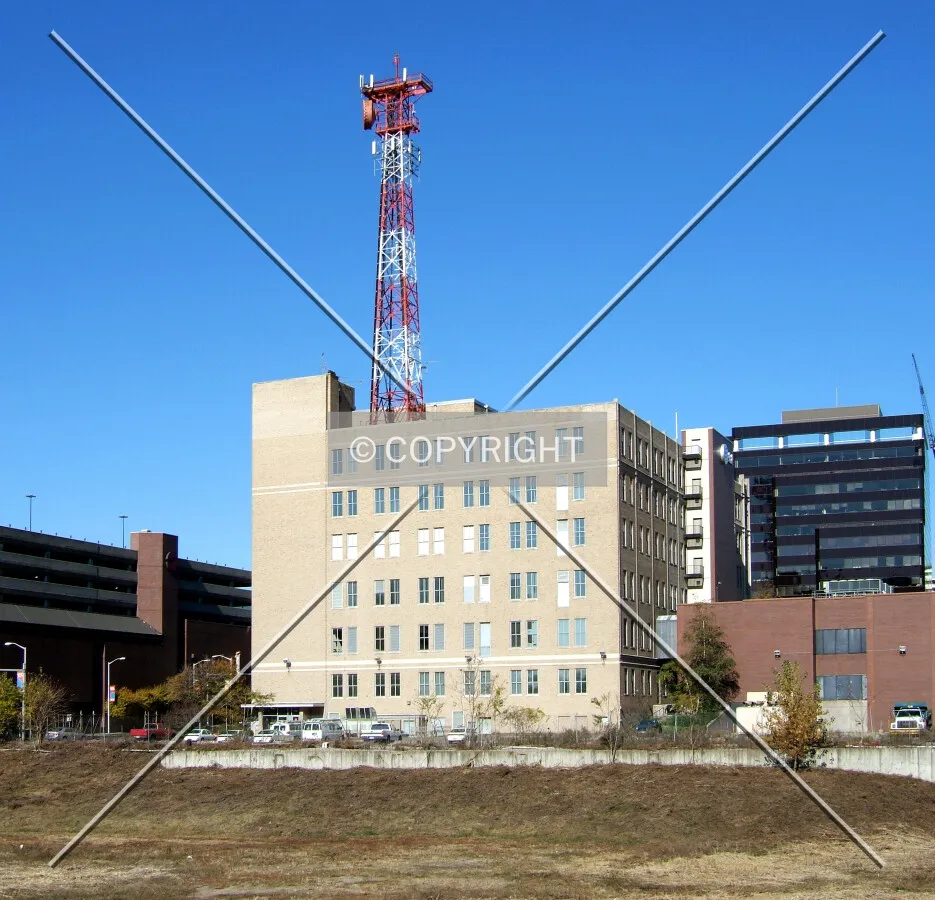 View from the southeast on Tresser Boulevard
