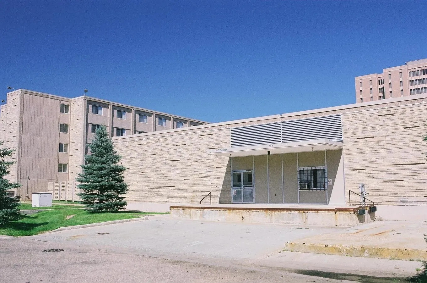View of the loading dock