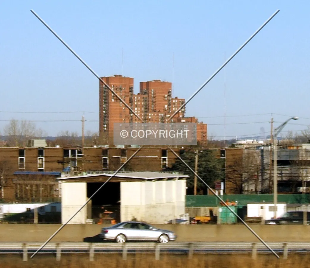 Harmon Cove Towers from the southeast