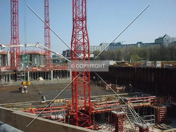 View over the site