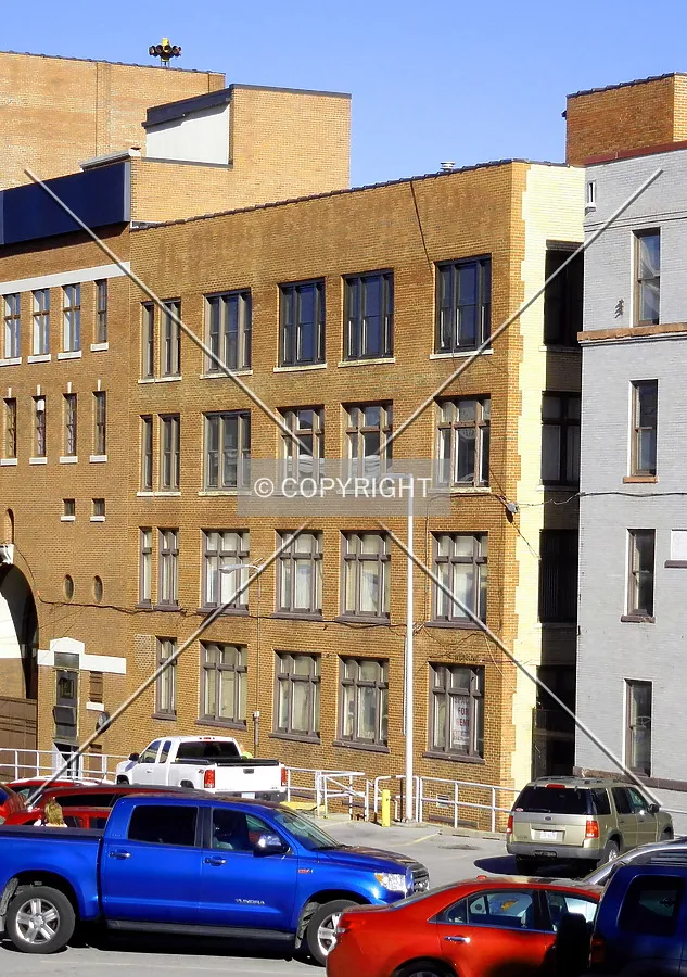 Rear elevation from 12th Avenue to the northwest