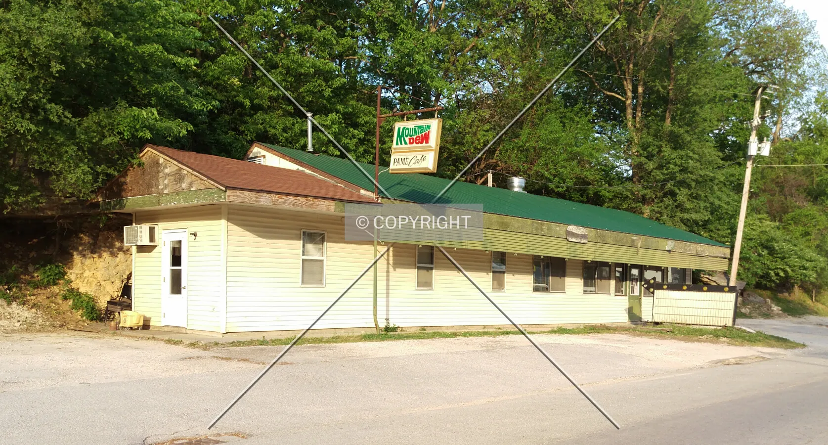 View from the northwest; May 5, 2015