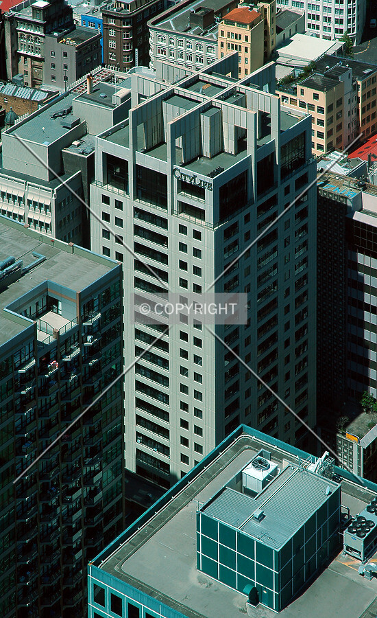 Looking down from the Sky Tower