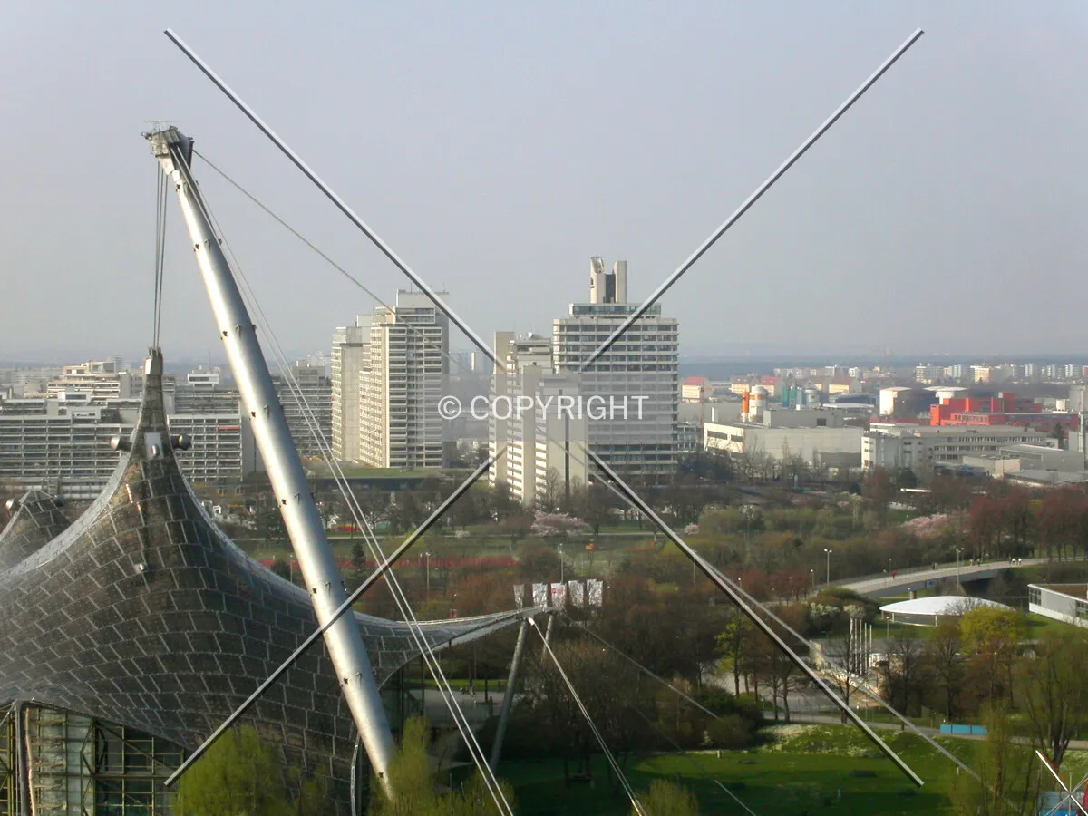 The area as seen from Olympia Park