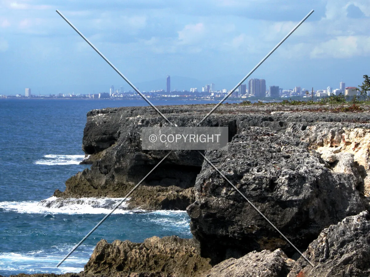 View of skyline from El Malecon