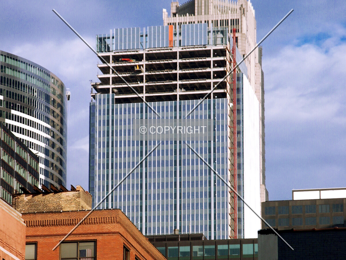 Upper floors from the west