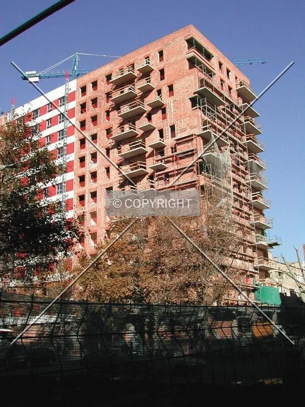 View of the unfinished section of the building