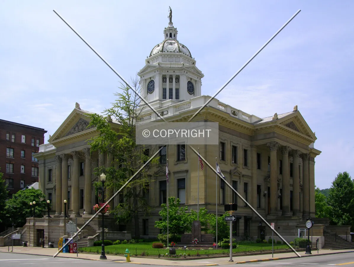 From across Adams Street to the southeast