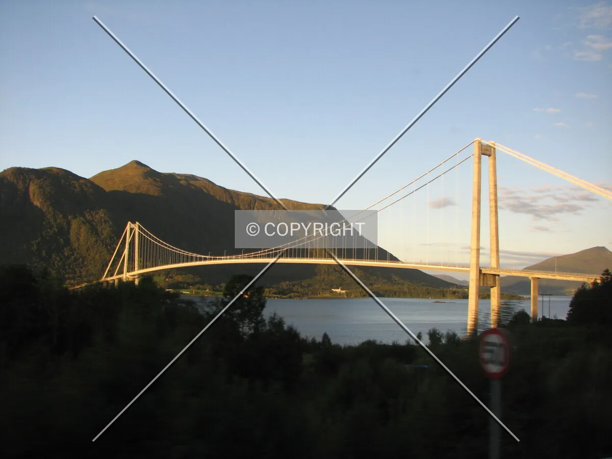 View from the west during sunrise