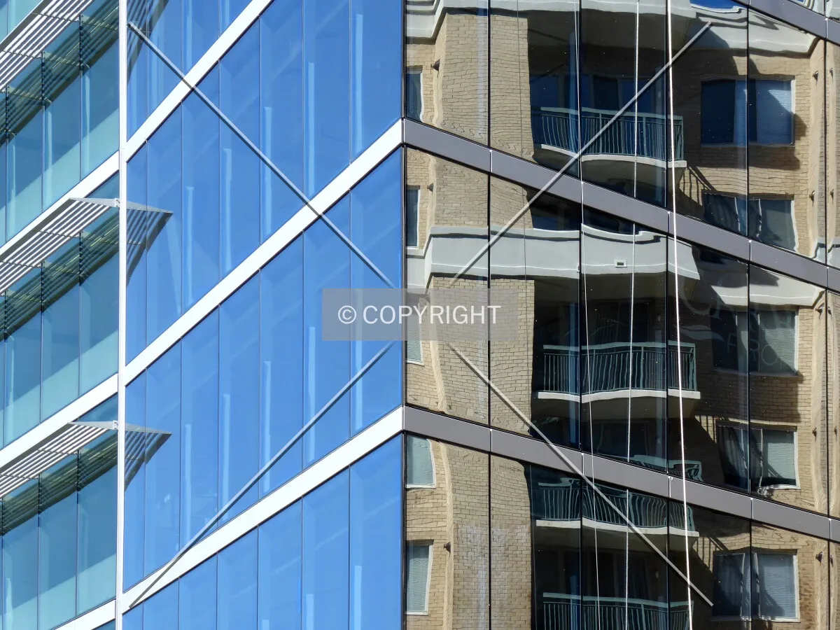 Southeast corner detail
